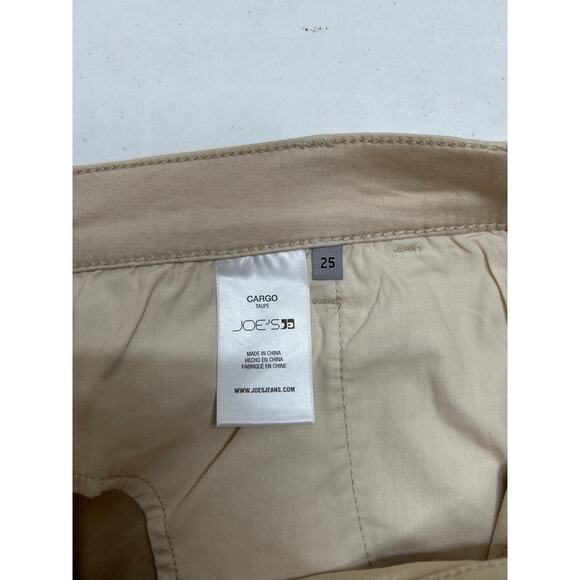 JOE'S JEANS High Rise Bootcut Cargo Pants in Taupe. Size 25. NWOT. - Picture 7 of 9